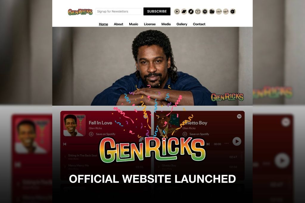Glen Ricks the ‘President of Love’ Launches Official Website!