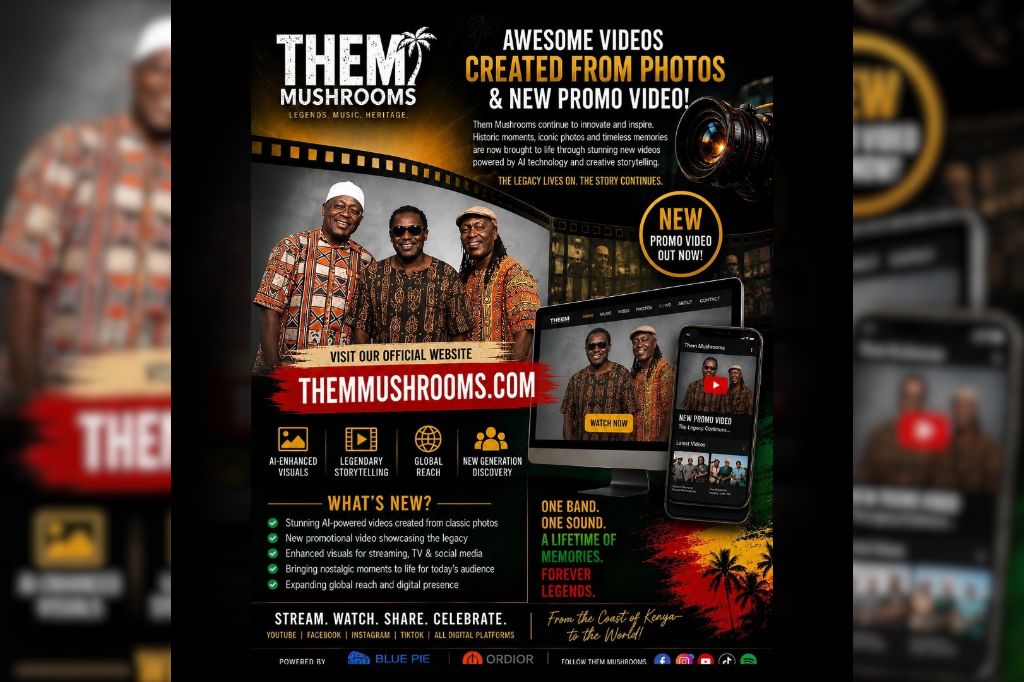 Them Mushrooms Revive Their Timeless Legacy Through Powerful New AI-Driven Videos & Cinematic Visual Storytelling !